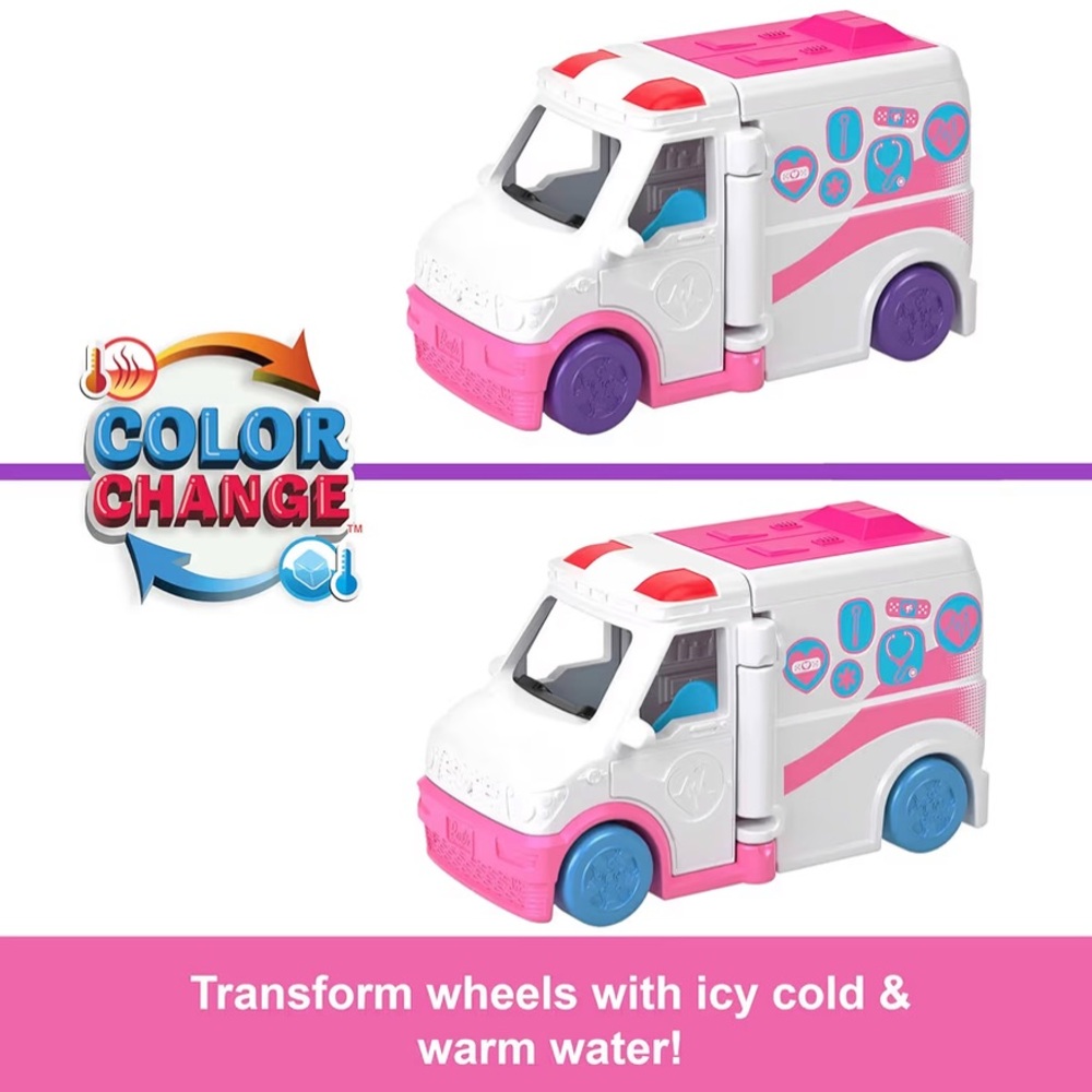 Barbie Mini BarbieLand Care Clinic‎ Vehicle & Medical Office - Picture 6 of 7